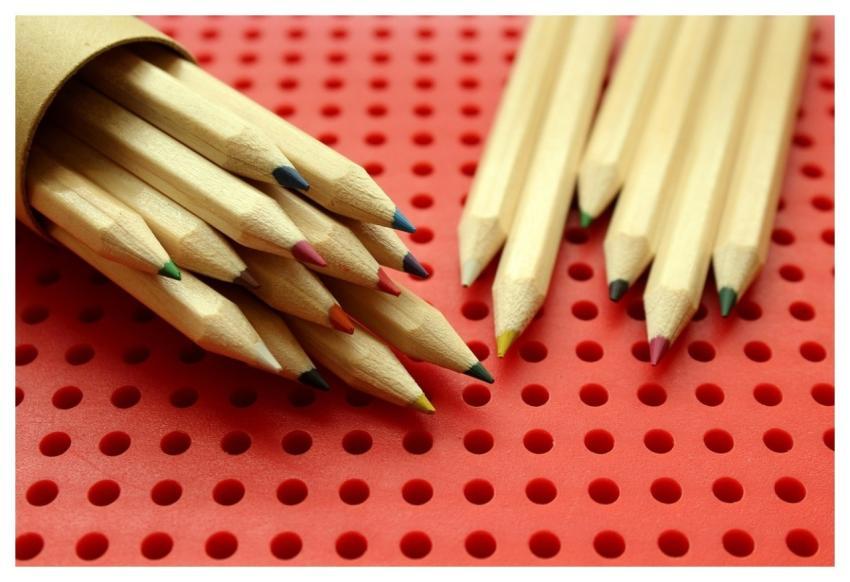 Color Pencils Education Drawing Children