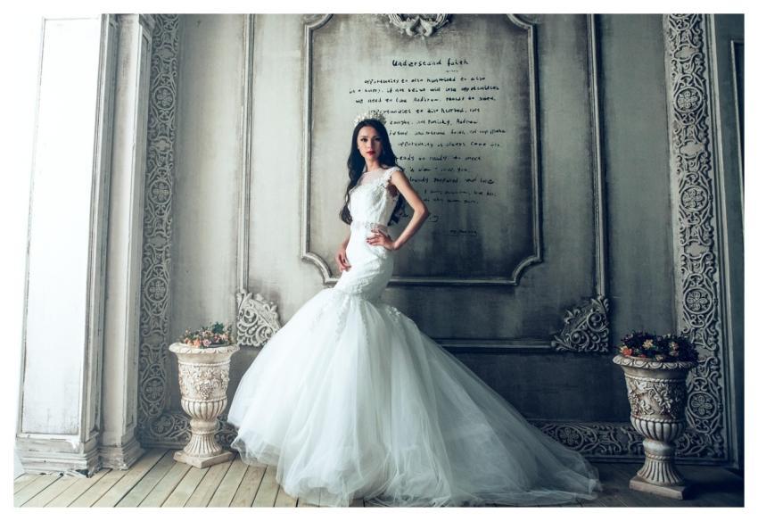 Wedding Dress Bride Extravagant Fancy