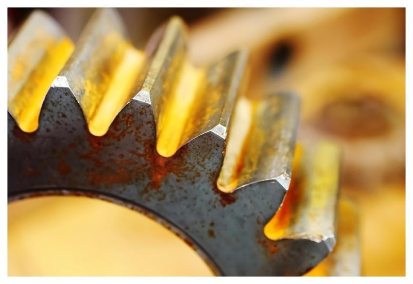 Abstract Closeup Detail Gear