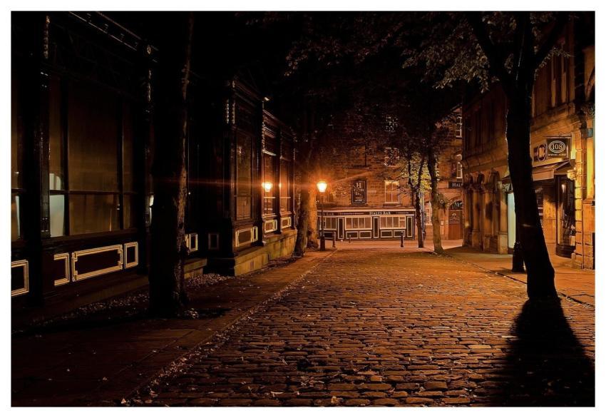 Alley Street Night Evening
