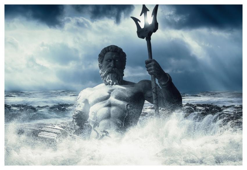 Poseidon Nature Sea Laptop Wallpaper