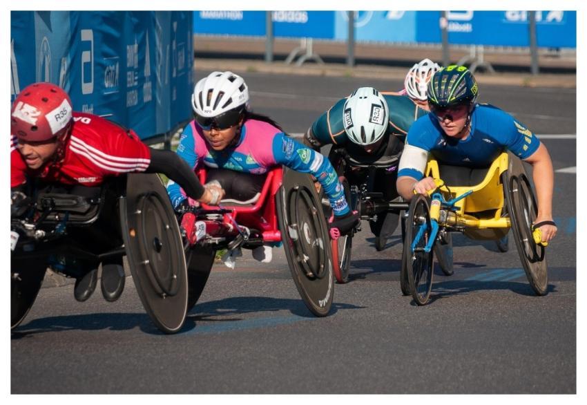 Wheelchair Racing Paralympics Race Wheelchair
