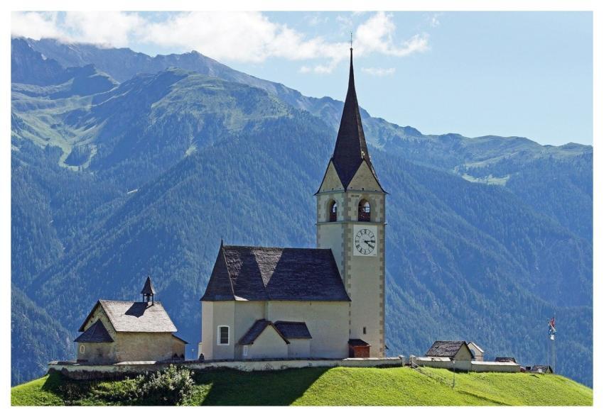 Little Church Small Chapel Church Tower Architectu