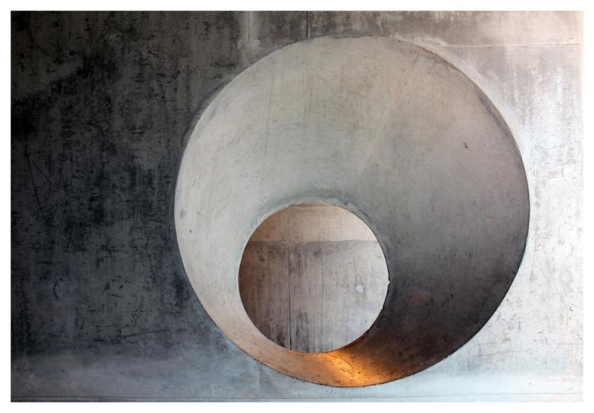 Concrete Architecture Hole Wall