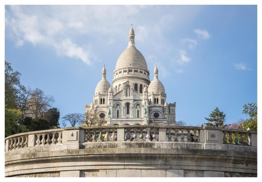 Montmartre Sacre Coeur France Paris