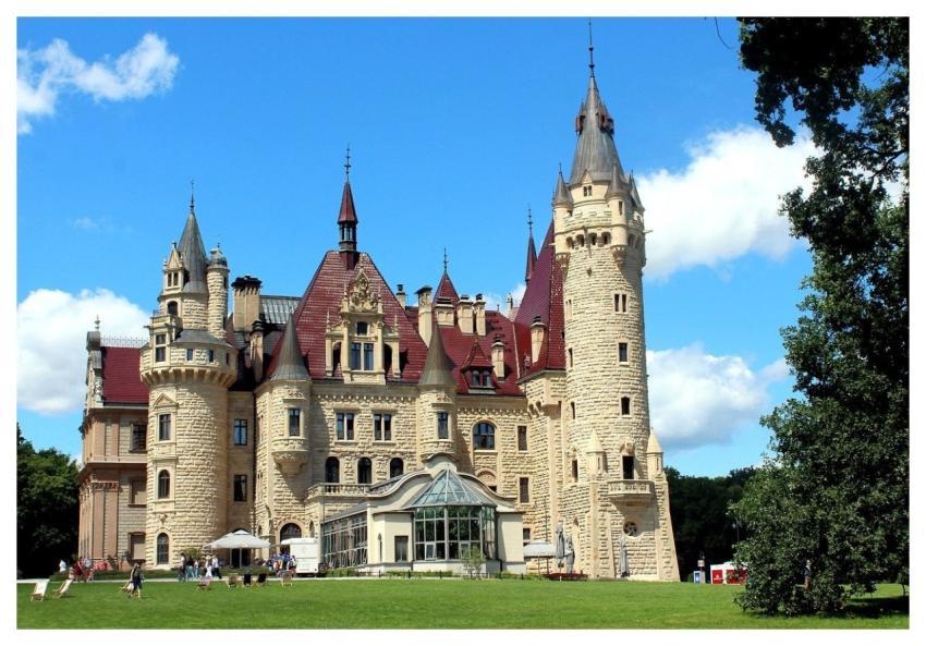 Castle Architecture Moszna Castle Poland