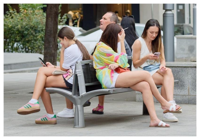 People Girls Casual Relaxing