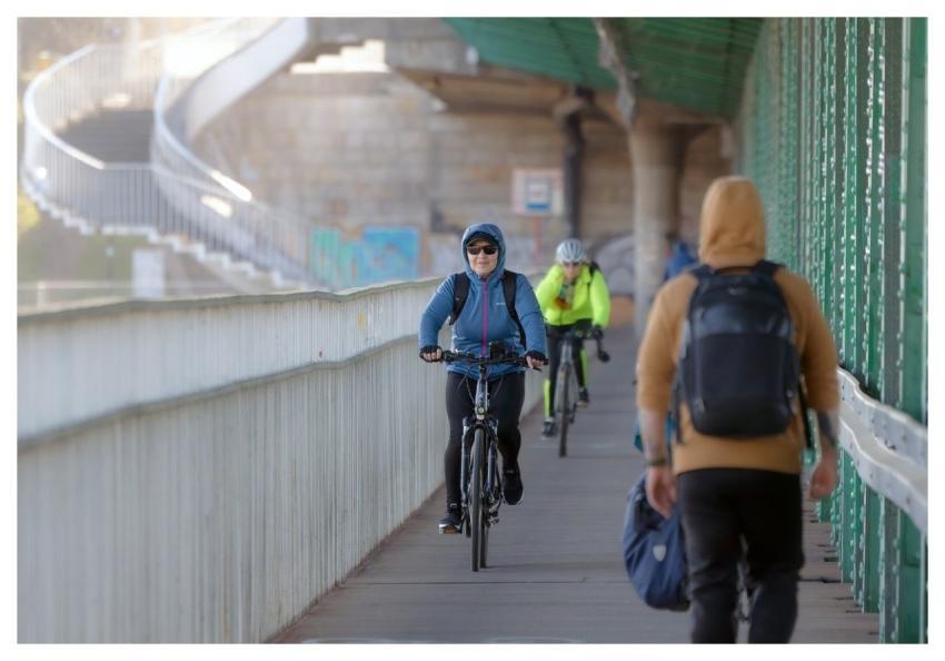 People Cyclists Nature Woman