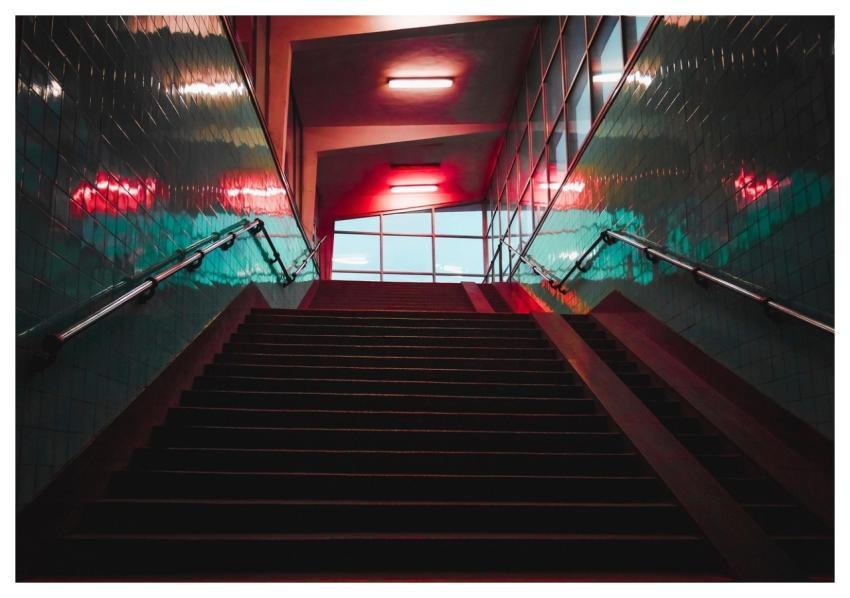 Stairs Subway Station Architecture