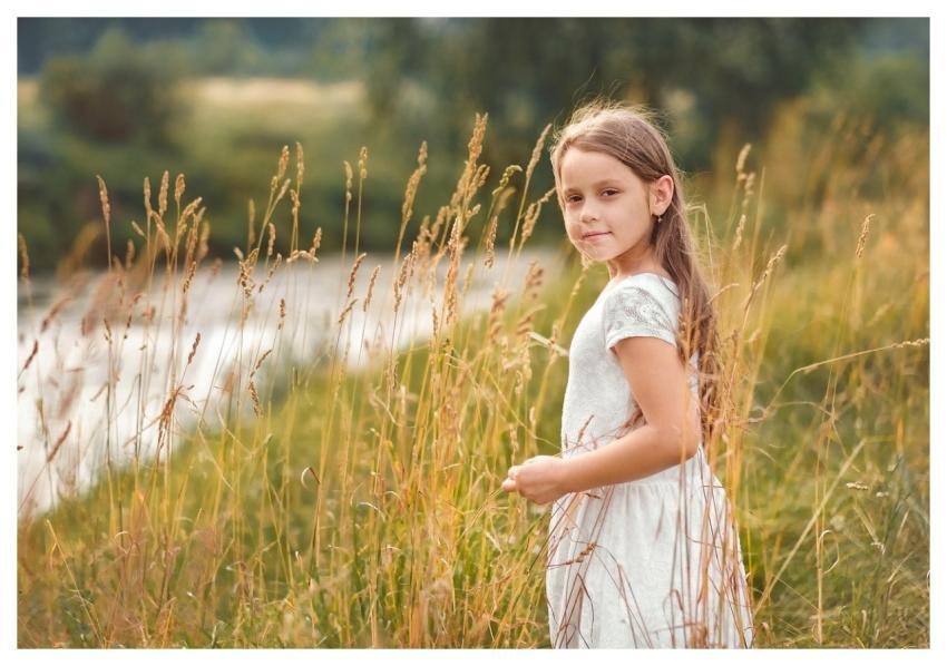 Girl Child Childhood Nature