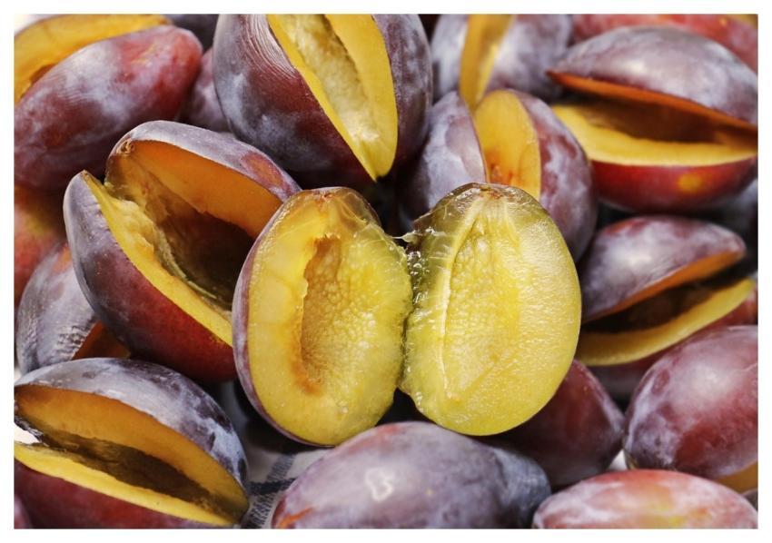 Plums Fruits Food Fresh