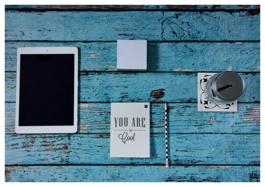 Tablet Work Desk Pencil Office