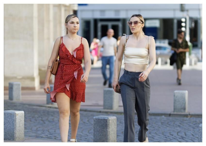 Women Together Walking People