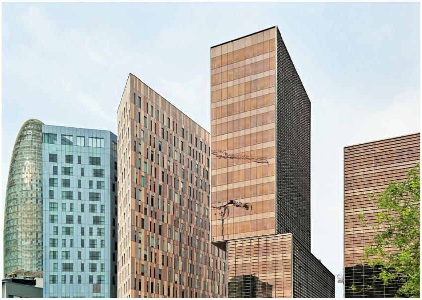 Explore the modern skyscrapers of Barcelona, showc