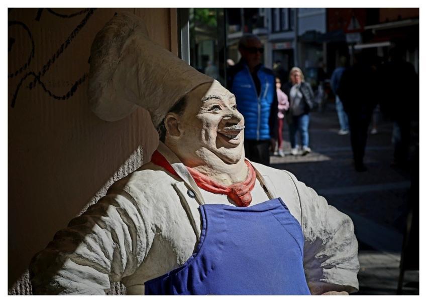 Puppet Mannequin Cook Kitchen Shop