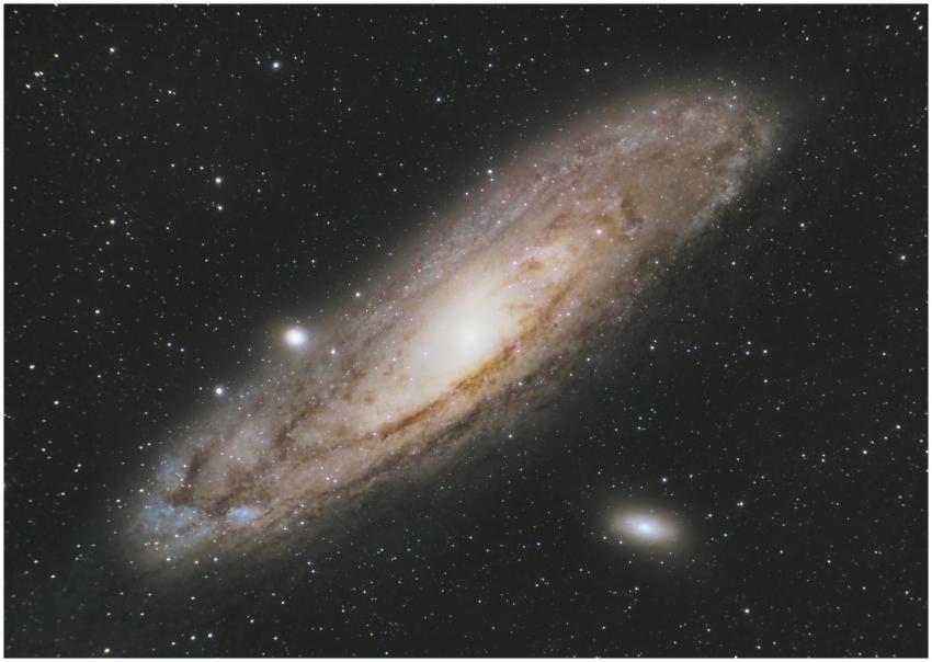 Astrophotography of the Andromeda Galaxy (Messier