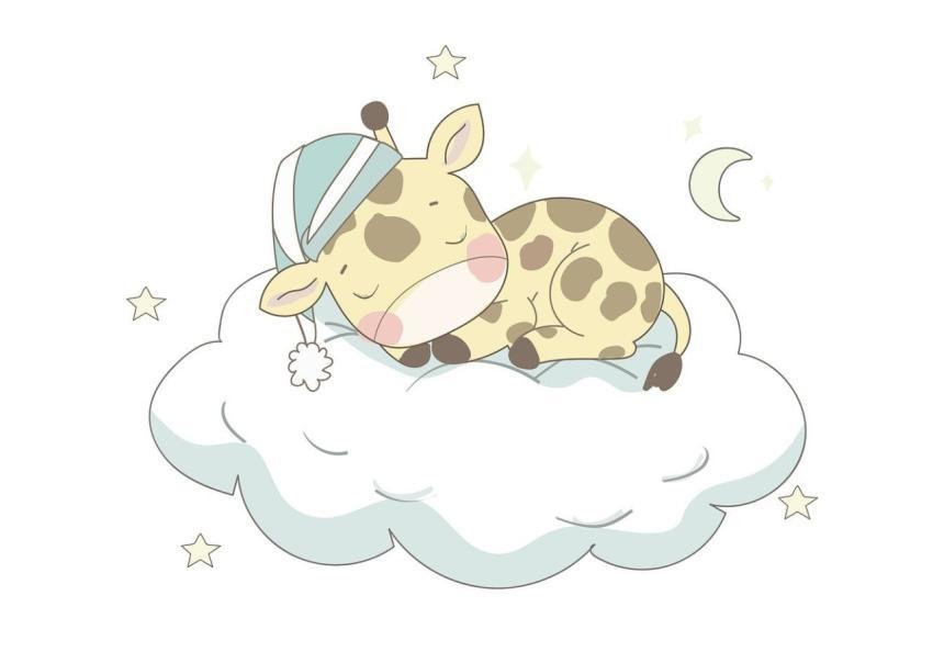 Giraffe Free Background Sleep Wallpaper Hd