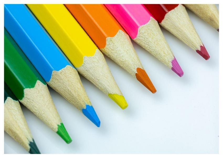 Colored Pencils Cool Backgrounds Hd Wallpaper 4K W