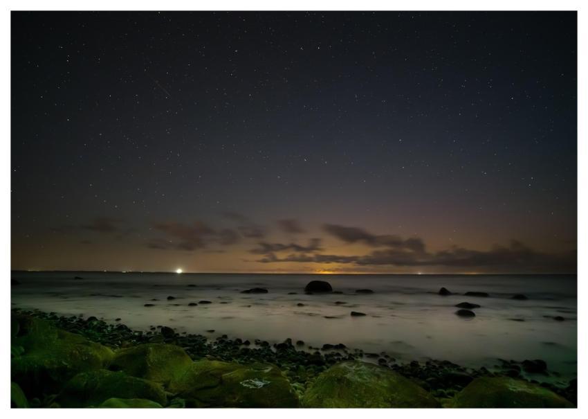 Sea Riverbank Beach Stars