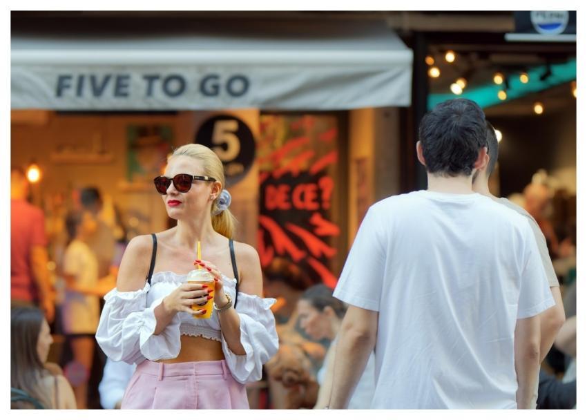 People Woman Outdoor Terrace