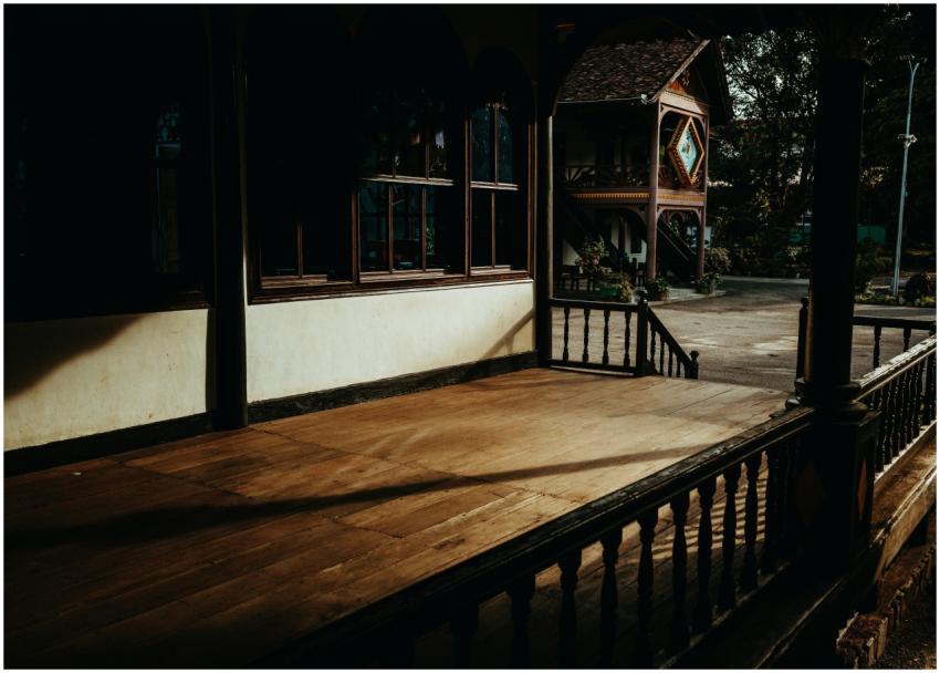 Traditional Vietnamese Wooden House