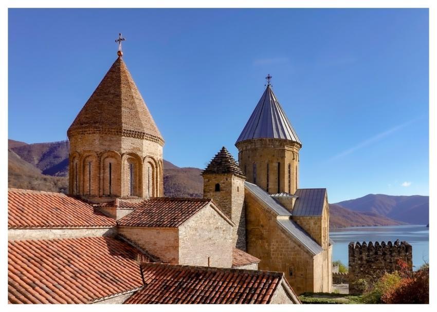 Castle Architecture Ananuri Georgia