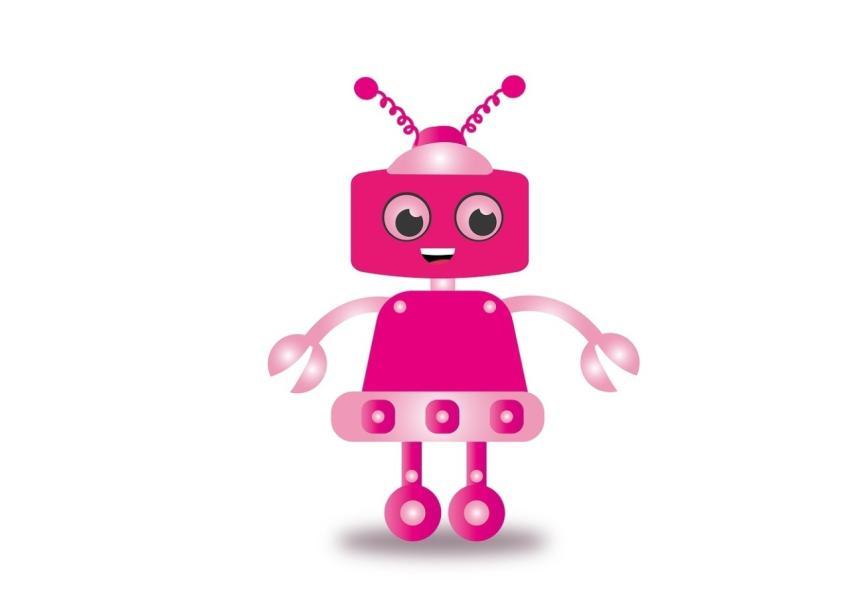 Robot Futuristic Technology Antenna