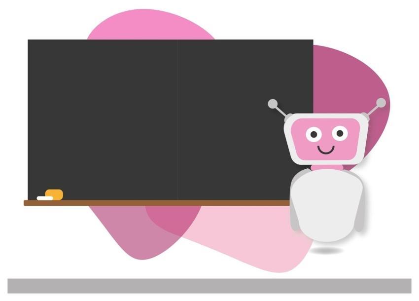 Robot Chat Bot Class School