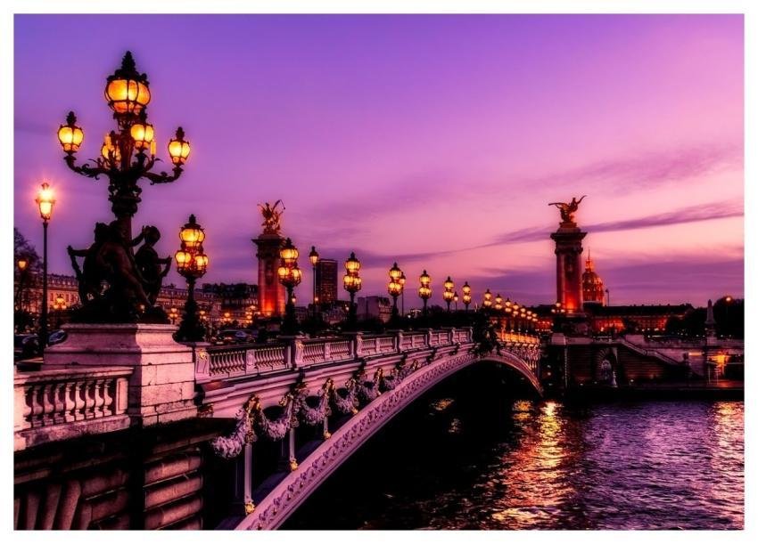 Paris France Bridge River