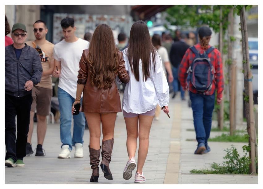 People Young Girls Two