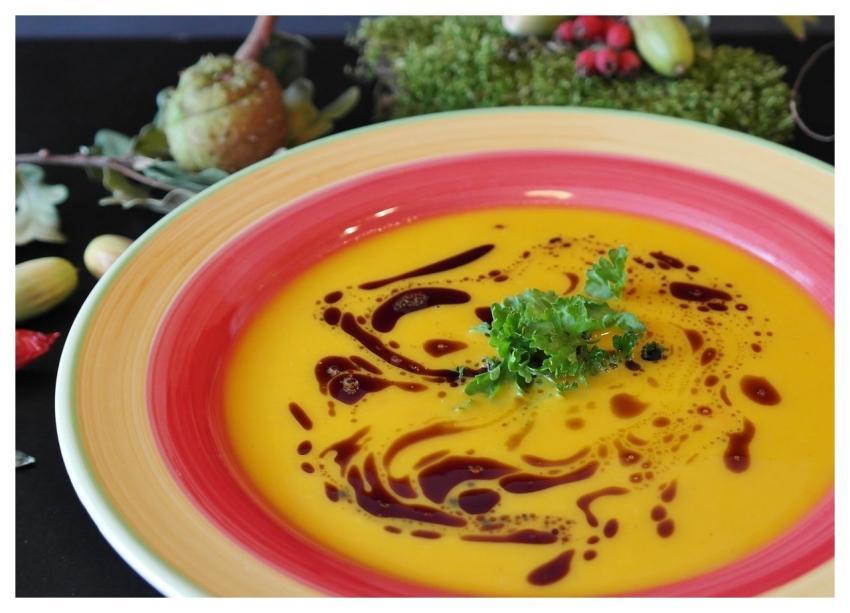 Pumpkin Soup Soup Food Hokkaido Soup