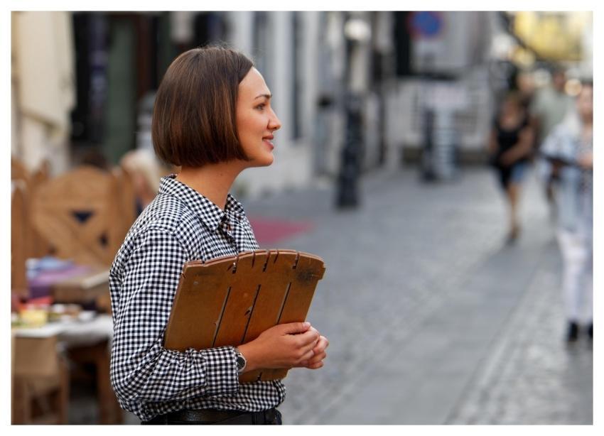 Woman Young People Happy Host