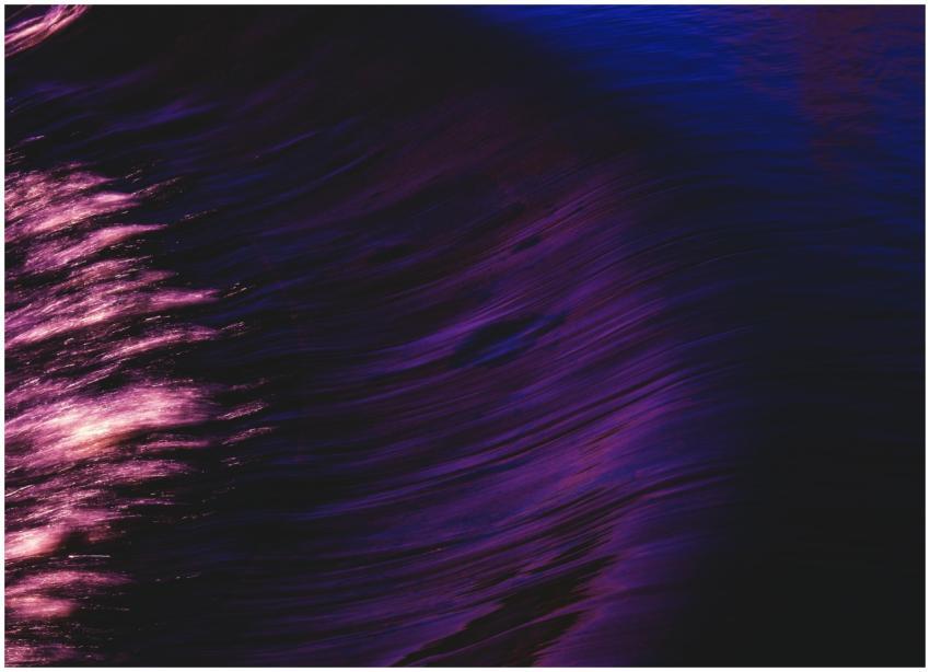 Swirling abstract art with vibrant purple and pink