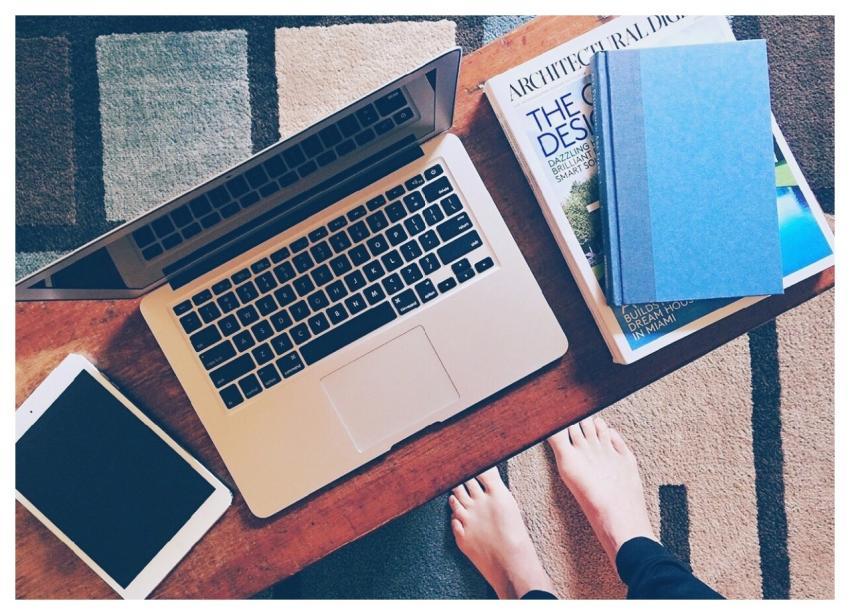 Home Laptop Tablet Lifestyle