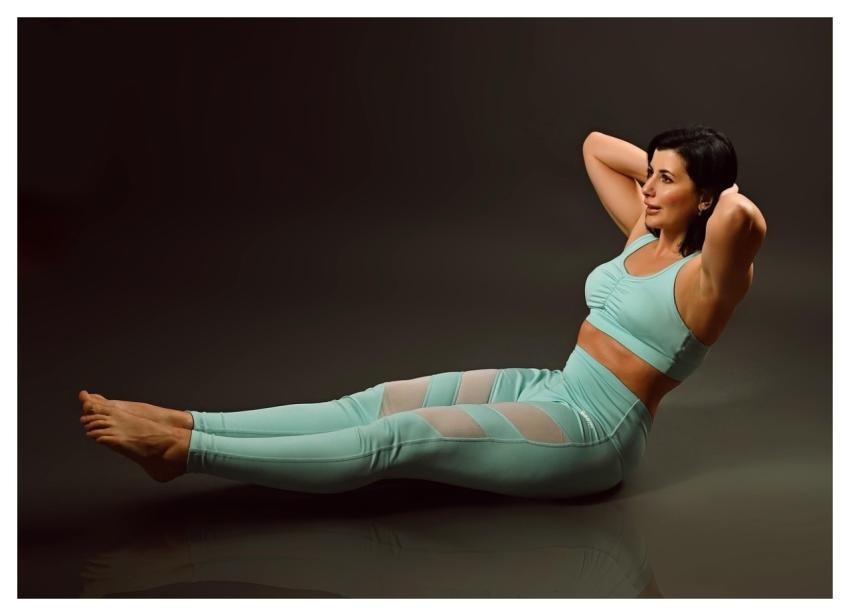 Ai Generated Woman Fitness Training