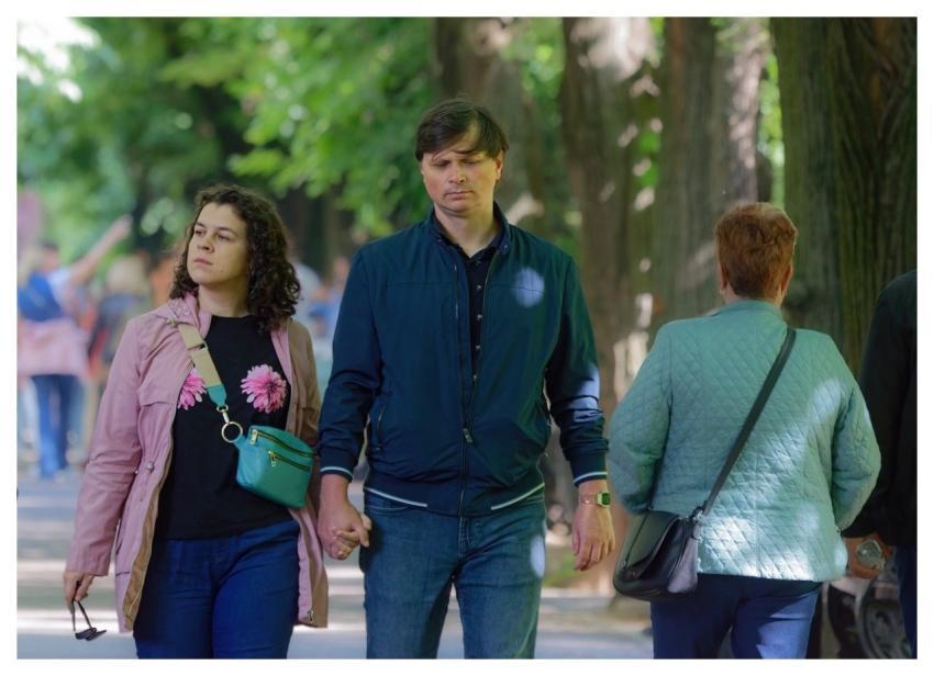 Couple Young Casual Nature