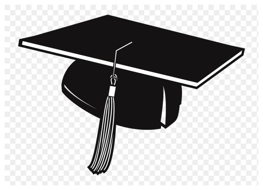 Graduation hat png sticker education