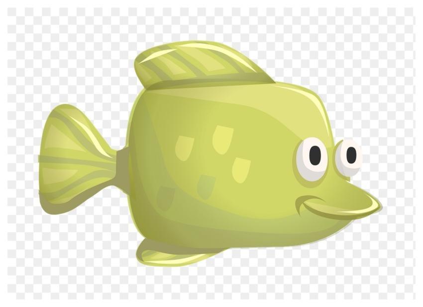 Puffer fish png sticker, animal