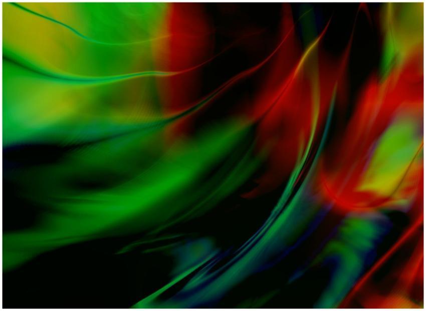 Explore the vivid interplay of red and green in th