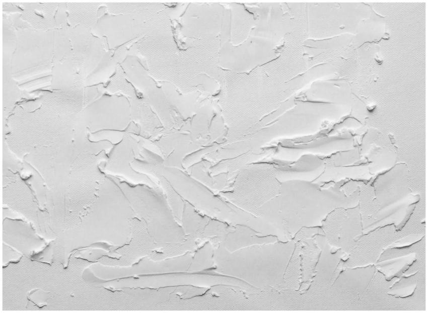 Close-up of a minimalist white textured background