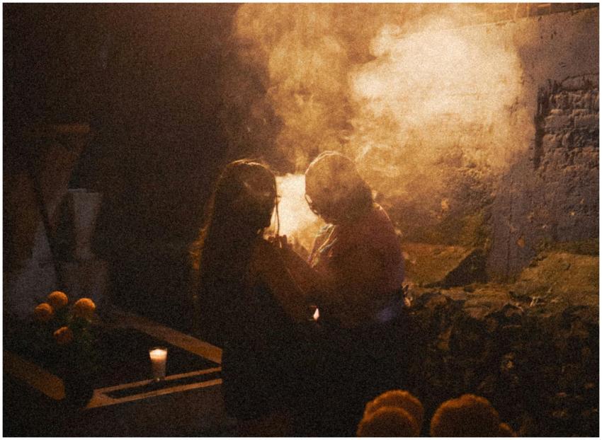 Mystical Evening Ritual Candlelight