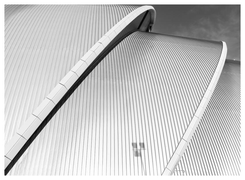Building Exterior Abstract Monochrome