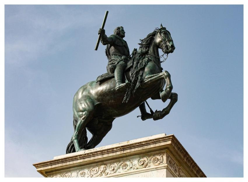 Statue Horse Nature Madrid