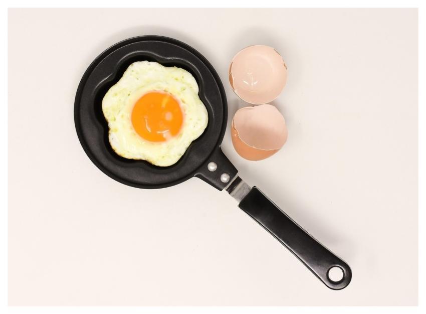 Fried Egg Pan Meal Grill