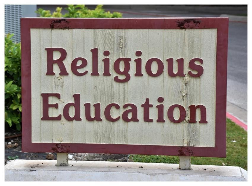 Religious Education Christianity Signage Religion