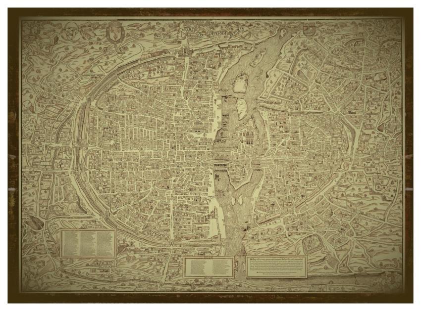 Map Free Background Full Hd Wallpaper Paris