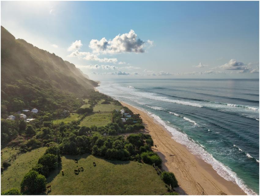 Aerial Bali S Coastline