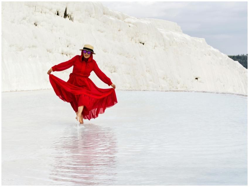 Free stock photo of thermal baths, travertine terr