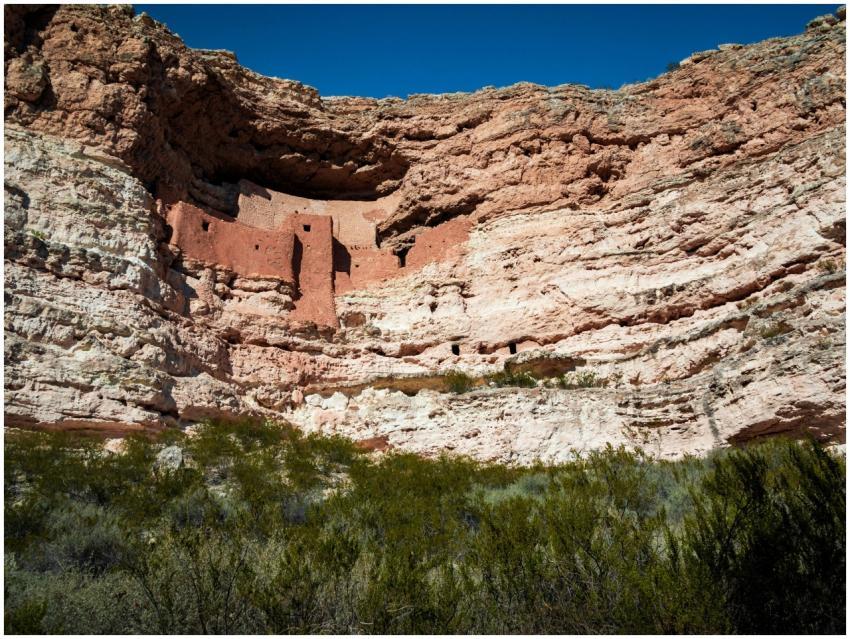 Explore the ancient Montezuma Castle nestled in th