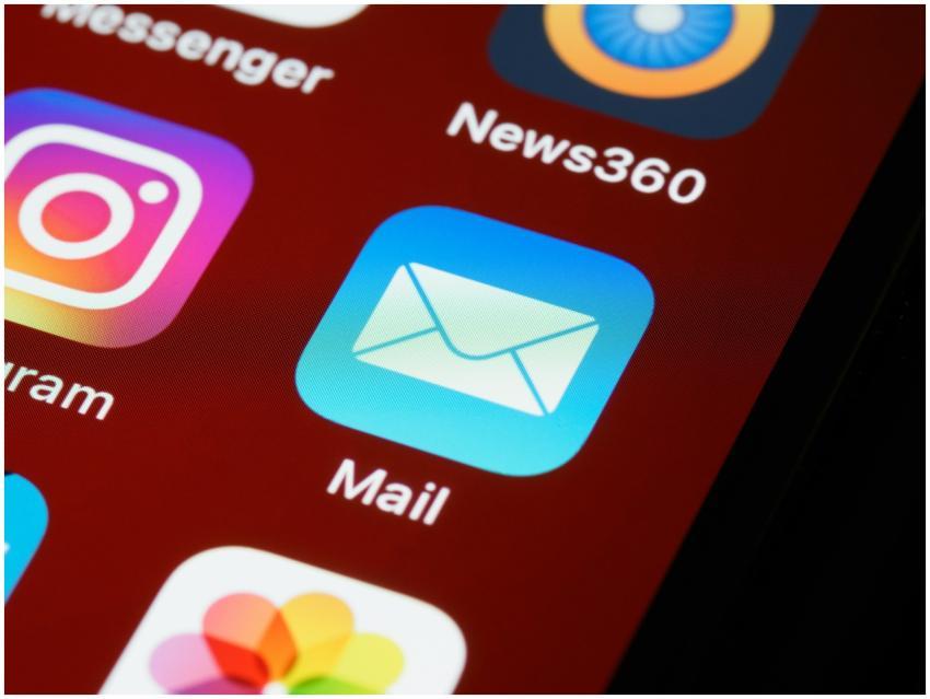 Macro shot of smartphone screen displaying various